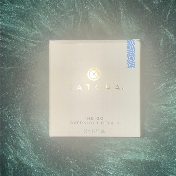 Brand New Tatcha Indigo Overnight Repair Redness Reducing Barrier Cream - Picture 2 of 2